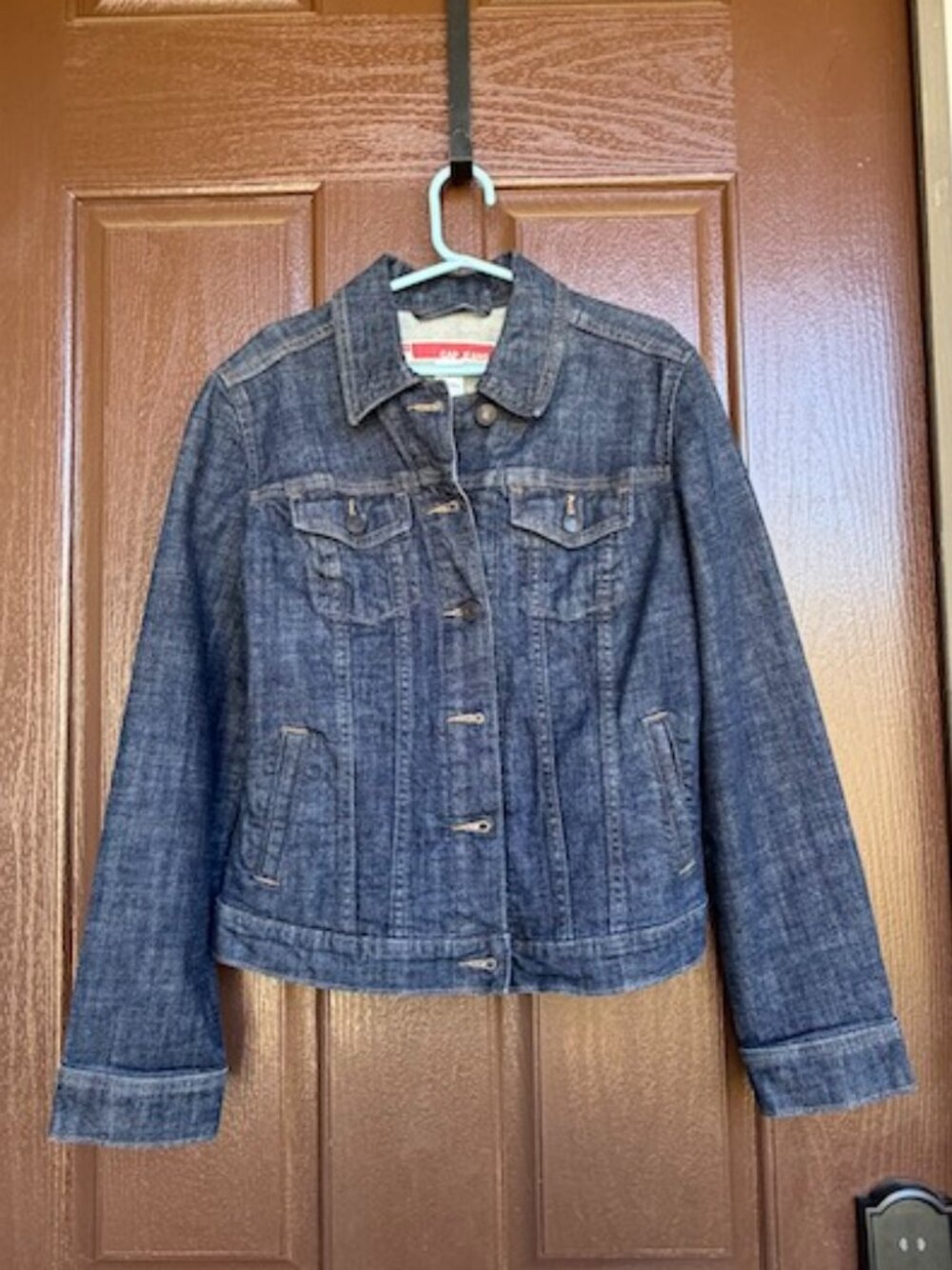 Gap Denim Jacket Dark Wash Size Small